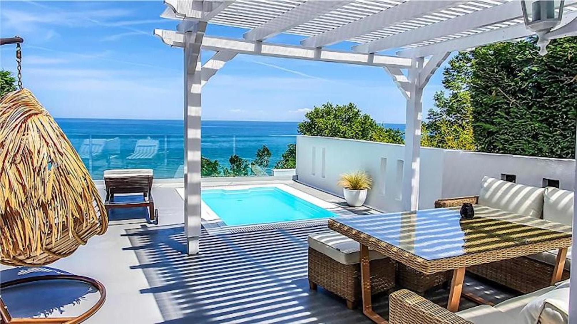 Panorama Suites & Spa - Adults Only Стоміон Номер фото